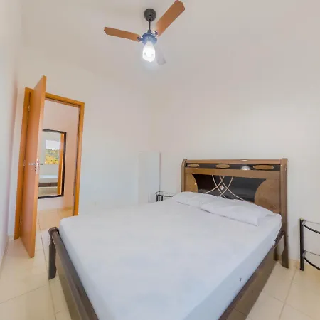 Ubatuba Apartamento a 9 minutos da praia grande 6P-3